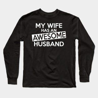 AWESOME HUSBAND Long Sleeve T-Shirt